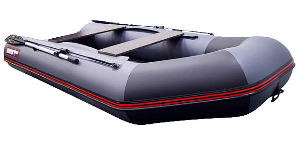 Лодка ПВХ Hunter (Хантер) 320 ЛКА зелёный в магазине Мототека по цене 52 000 ₽