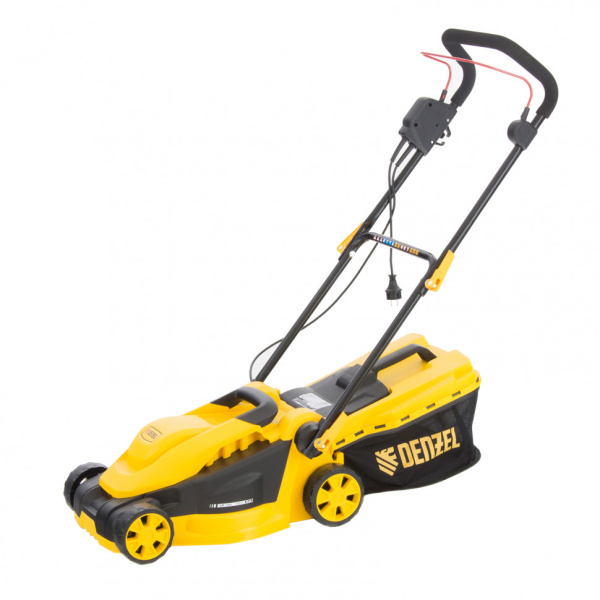 Газонокосилка электрическая несамоходная DENZEL (Дензел) GM - 1200 Газонокосилка электрическая несамоходная DENZEL (Дензел) GM - 1200